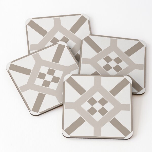 Item preview, Geometric Pattern: Seville: Elm Light designed and sold by Red Wolf.