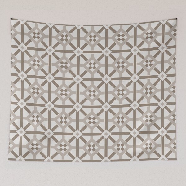 Item preview, Geometric Pattern: Seville: Elm Light designed and sold by Red Wolf.