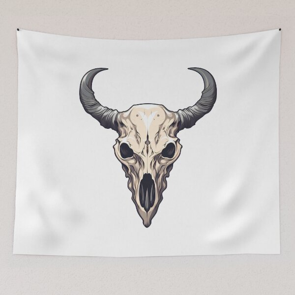 Item preview, Bull Skull: Symbol of Strength designed and sold by hamishby.