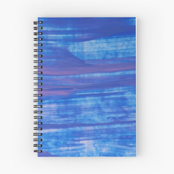 Item preview, Blue and Purple abstract Painting designed and sold by BadgerCastle.