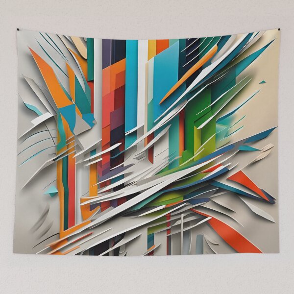 Item preview, Vibrant abstract expression T Shirt designed and sold by artmanikin.