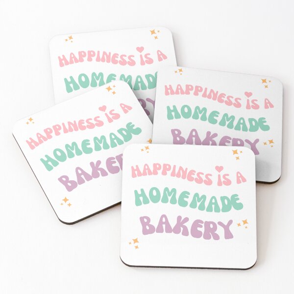 Item preview, Happiness is a homemade bakery baker theme designed and sold by PuralunaCreations.
