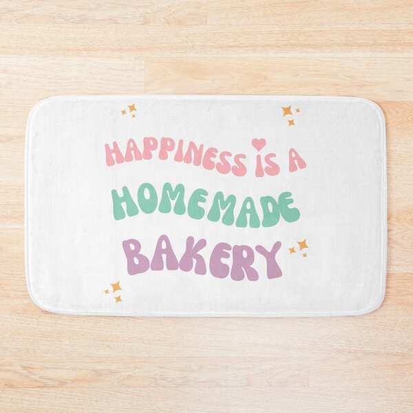 Item preview, Happiness is a homemade bakery baker theme designed and sold by PuralunaCreations.