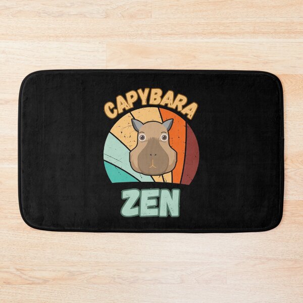 Item preview, Capybara Zen - Balanced Life And Inner Peace designed and sold by CleanDecor.