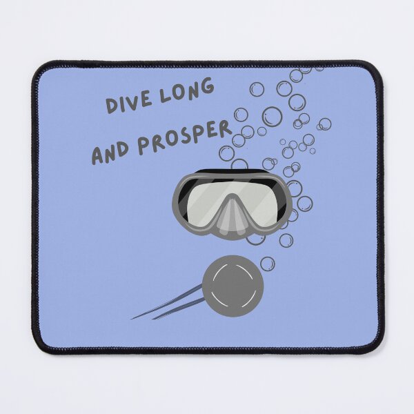 Item preview, Dive Long and Prosper scuba diver designed and sold by Mandyg28.