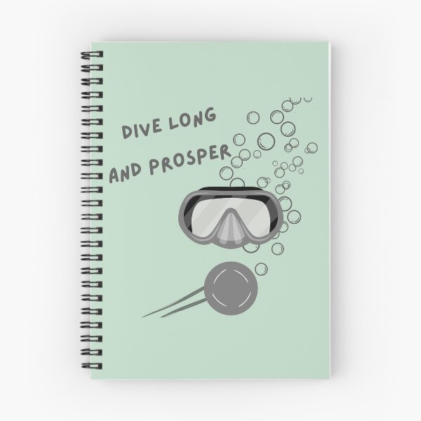 Item preview, Dive Long and Prosper scuba diver  designed and sold by Mandyg28.