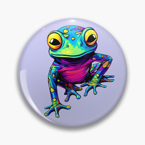Item preview, Colorful Frog designed and sold by MagicColorPrint.