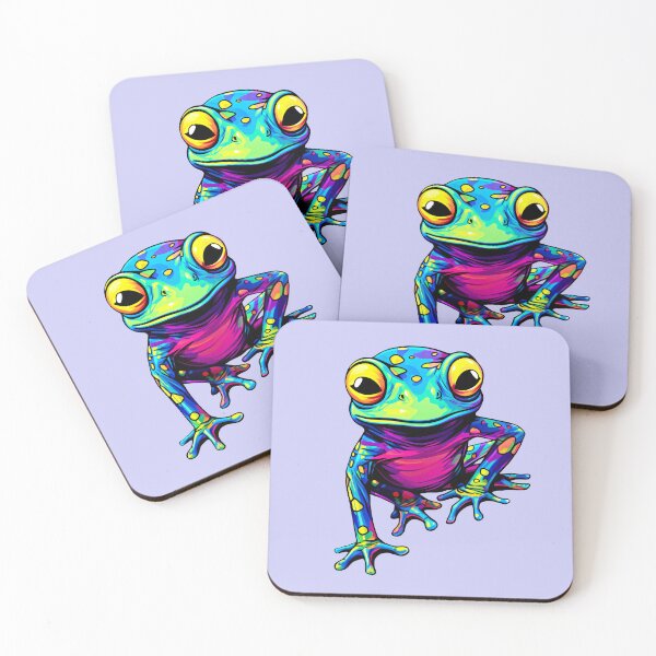Item preview, Colorful Frog designed and sold by MagicColorPrint.