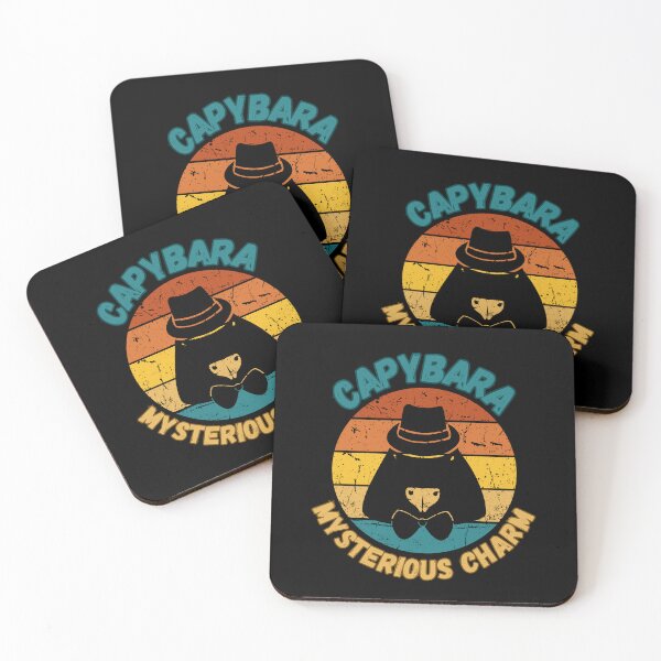 Item preview, Capybara Mysterious Charm - Lovely Animal designed and sold by CleanDecor.
