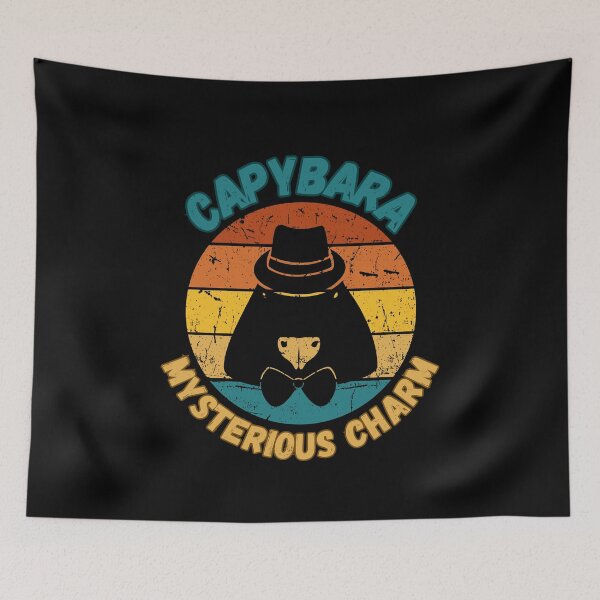 Item preview, Capybara Mysterious Charm - Lovely Animal designed and sold by CleanDecor.