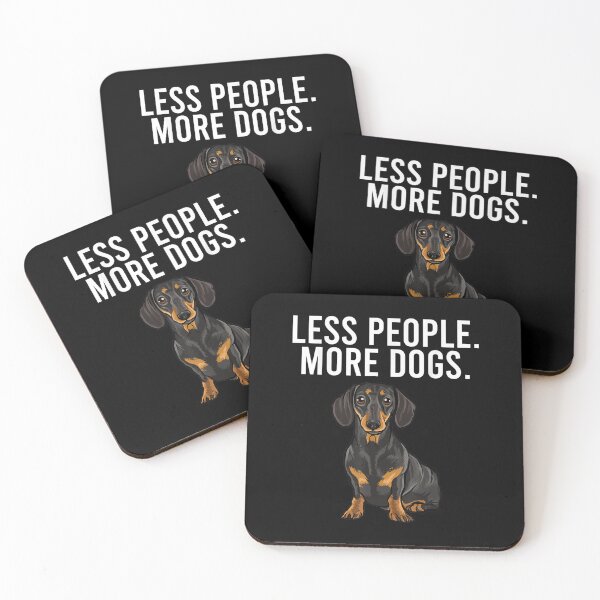 Item preview, Less People More Dogs designed and sold by ParrotMart.