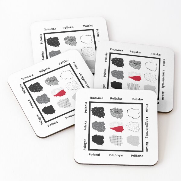 Item preview, Poland in different languages designed and sold by Viking60North.