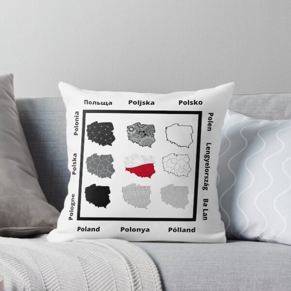 Item preview, Poland in different languages designed and sold by Viking60North.