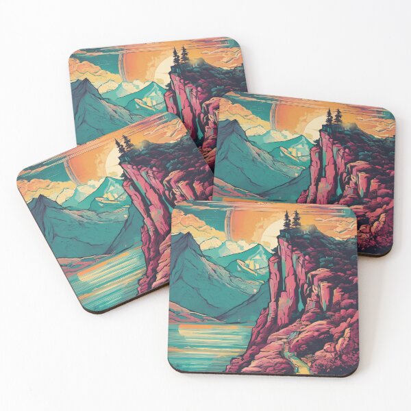 Item preview, Vibrant landscape scenery designed and sold by Viesii.