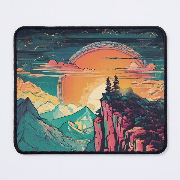 Item preview, Vibrant landscape scenery designed and sold by Viesii.