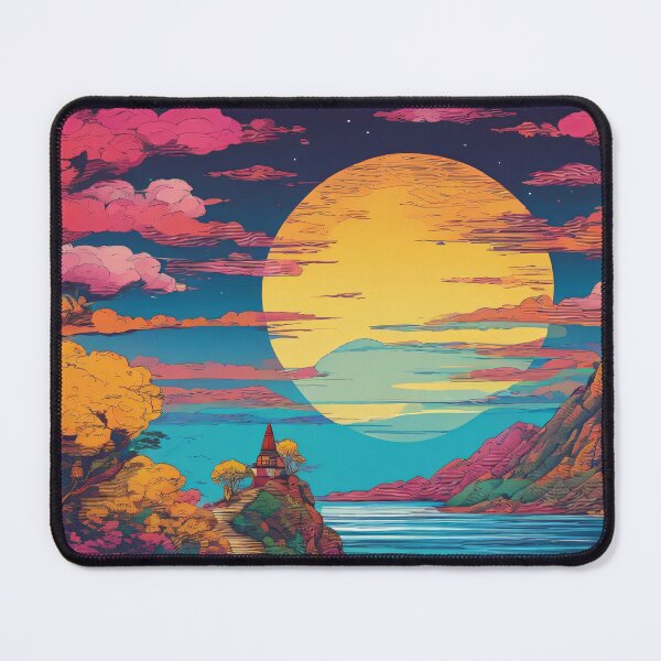 Item preview, Vibrant landscape scenery designed and sold by Viesii.