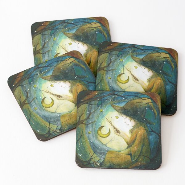 Item preview, Witch in the Woods/Witch in the Forest designed and sold by Anna-Engel-Art.