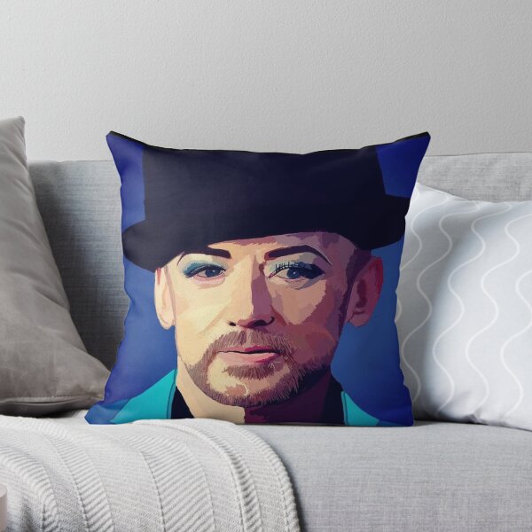 boy george Throw Pillow