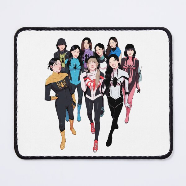 Item preview, Spider-TWICE group unmasked version designed and sold by baekun-art.