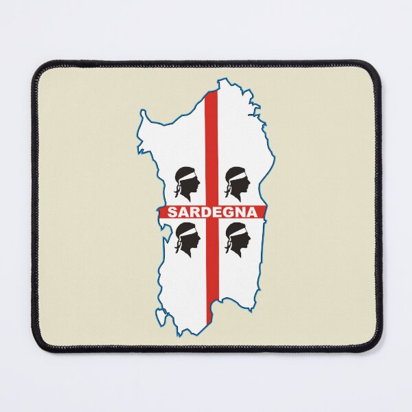 Item preview, Sardegna bandiera quattro mori map designed and sold by antonietta40.