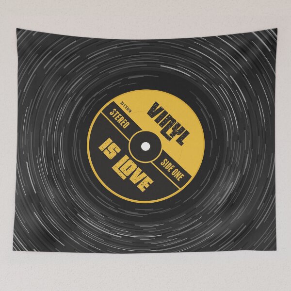 Item preview, Vinyl Love (yellow) designed and sold by animinimal.