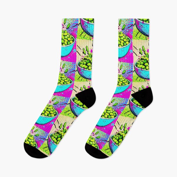 Item preview, Edamame Pop Art designed and sold by FunnehGacha.