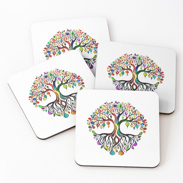 Item preview, Vibrant Karma and Luck tree of life designed and sold by ElLocoMus.