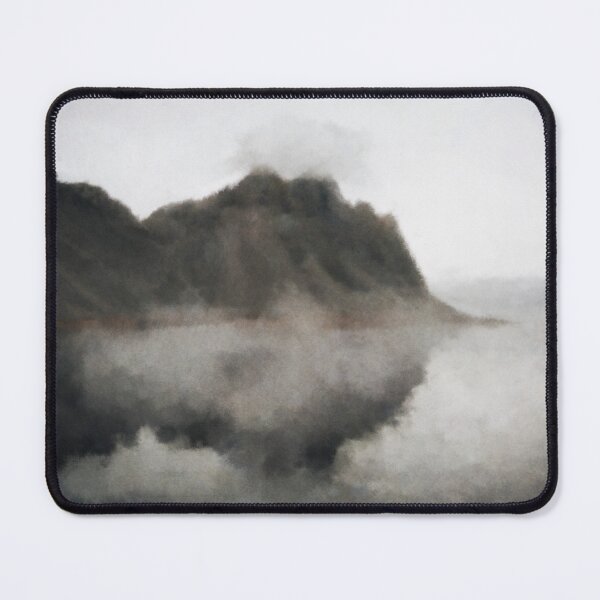Item preview, Foggy mountain on the sea shore designed and sold by Paint Dream  Style.