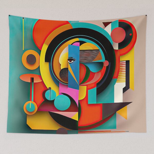 Item preview, African Style Bauhaus Design designed and sold by ArtificialGenes.