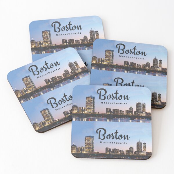 Item preview, Boston, Massachusetts - Iconic Skyscrapers Skyline and CharlesRiver designed and sold by leemcnut.