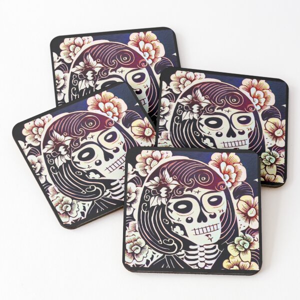 Item preview, Day of the Dead Sugar Skull 2 designed and sold by CrankyOldDude.