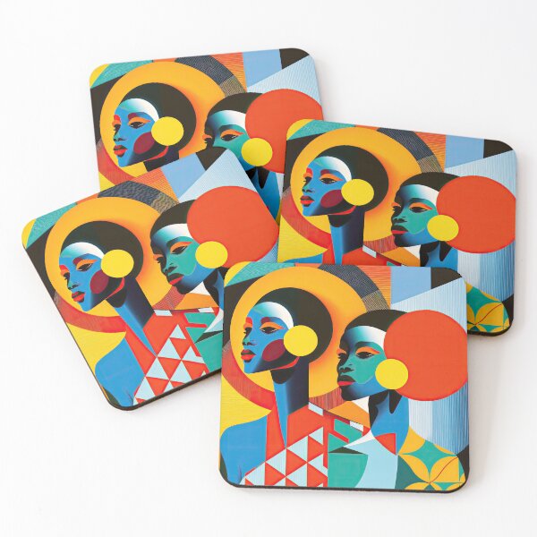 Item preview, African Style Bauhaus Design designed and sold by ArtificialGenes.