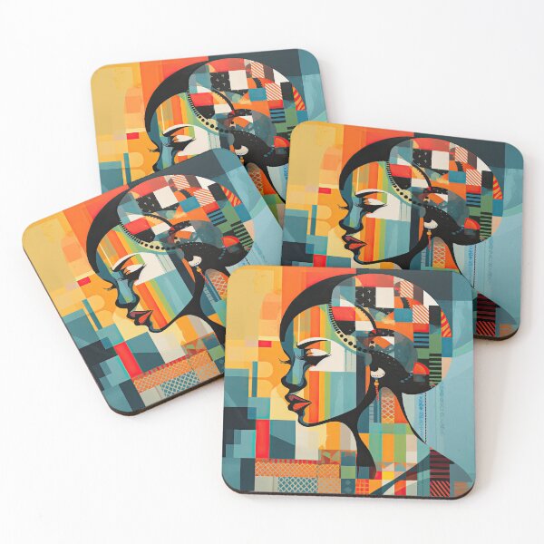 Item preview, African Style Bauhaus Design designed and sold by ArtificialGenes.