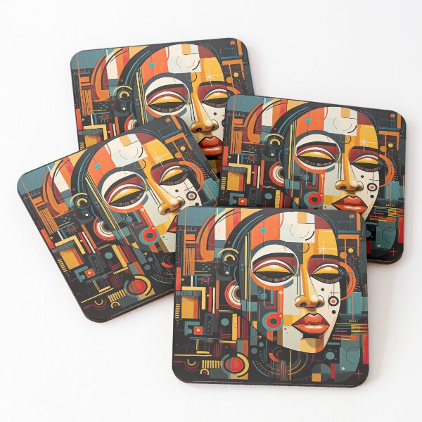Item preview, African Style Bauhaus Design designed and sold by ArtificialGenes.