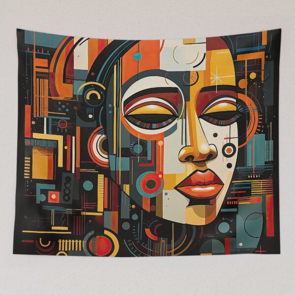 Item preview, African Style Bauhaus Design designed and sold by ArtificialGenes.