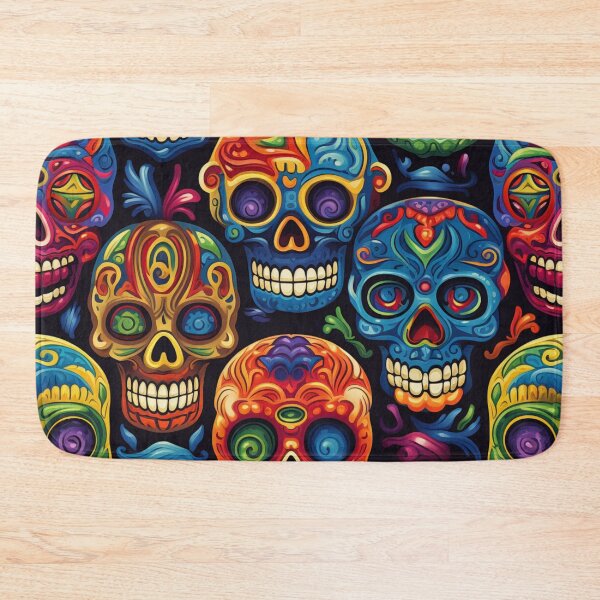 Item preview, Day of the Dead Skull Art designed and sold by Nicholas Panek.