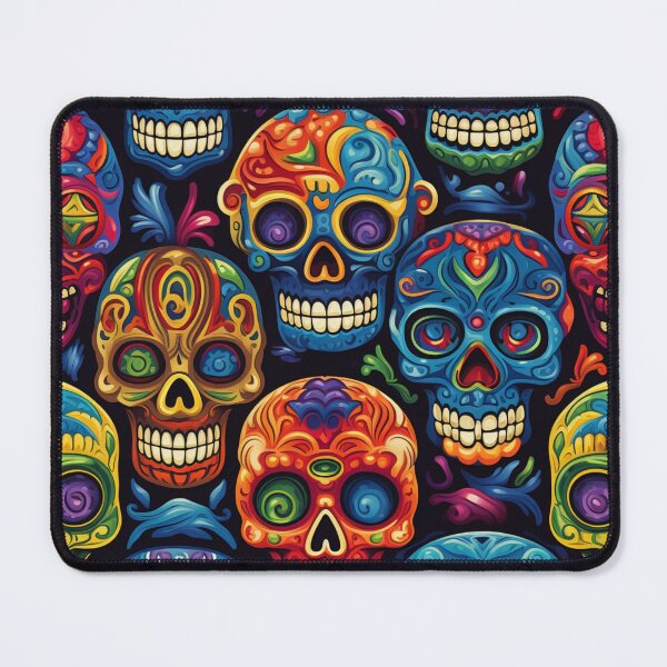 Item preview, Day of the Dead Skull Art designed and sold by Nicholas Panek.