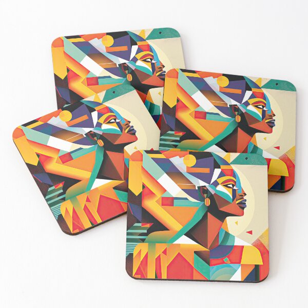Item preview, African Style Bauhaus Design designed and sold by ArtificialGenes.