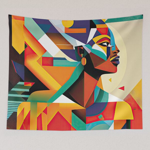 Item preview, African Style Bauhaus Design designed and sold by ArtificialGenes.