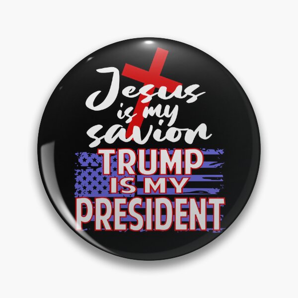Item preview, Jesus is my savior Trump is my president designed and sold by Colorfulman.