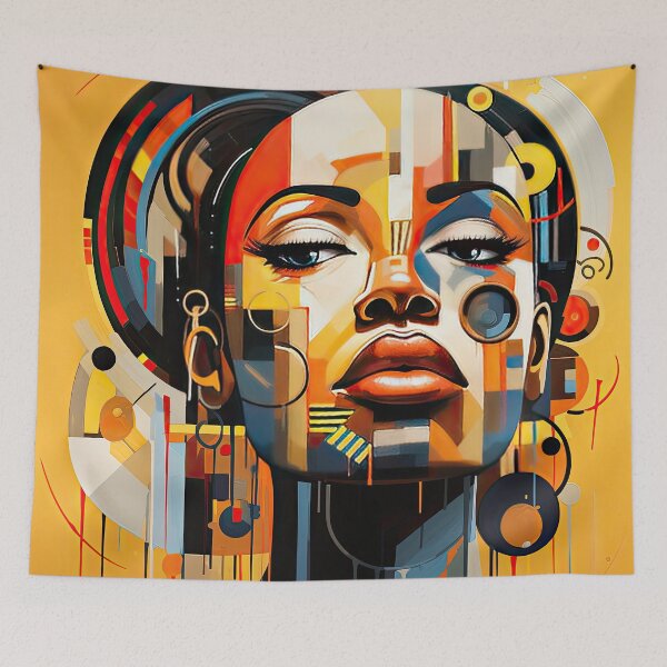 Item preview, African Style Bauhaus Design designed and sold by ArtificialGenes.