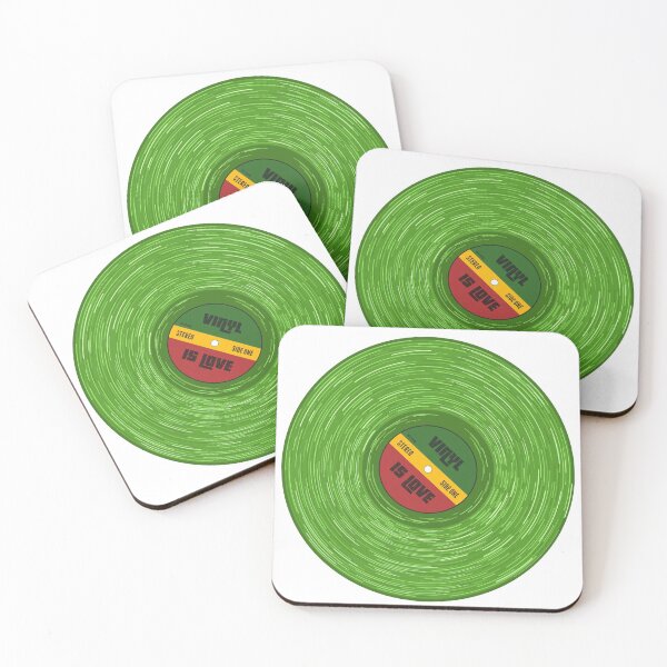 Item preview, Green Vinyl Love 2 designed and sold by animinimal.