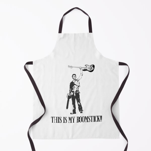 Item preview, 'This is my Boomstick' Army of Darkness Ash Holding a Bass Guitar Movie Image Parody designed and sold by LuxuryPrisonC.