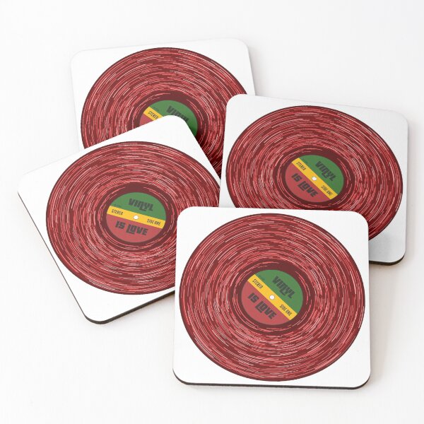 Item preview, Red Vinyl Love 2 designed and sold by animinimal.