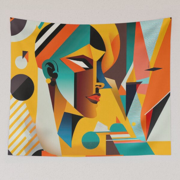 Item preview, African Style Bauhaus Design designed and sold by ArtificialGenes.