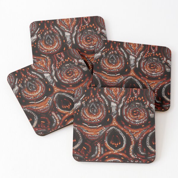 Item preview, Aboriginal Dot Art Pattern - Panek Puzzle designed and sold by Nicholas Panek.