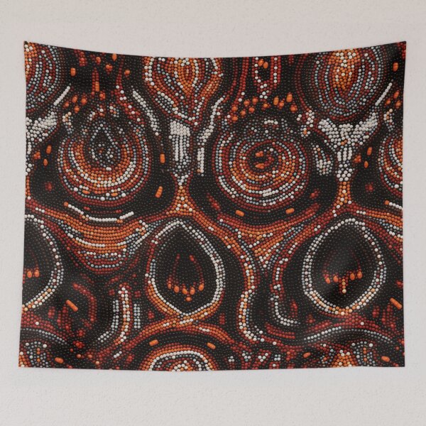 Item preview, Aboriginal Dot Art Pattern - Panek Puzzle designed and sold by Nicholas Panek.