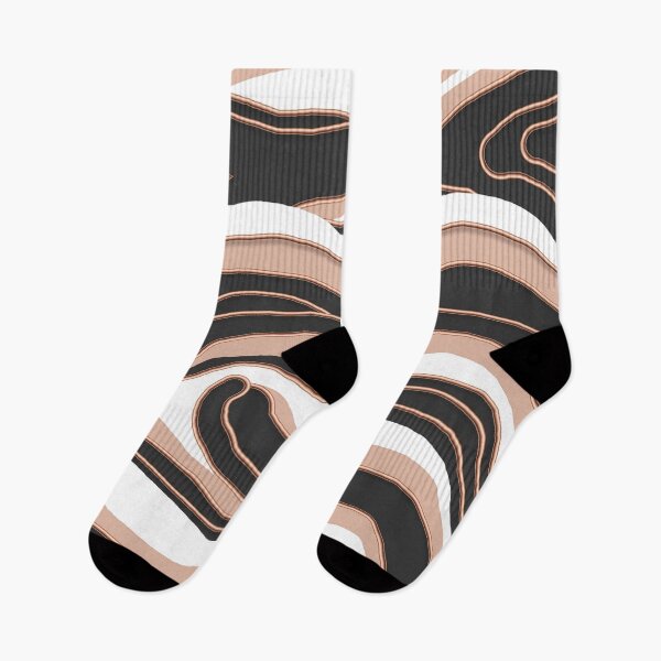 Item preview, Copper Elegance – Minimalist Wave Pattern designed and sold by Robin Jensen.