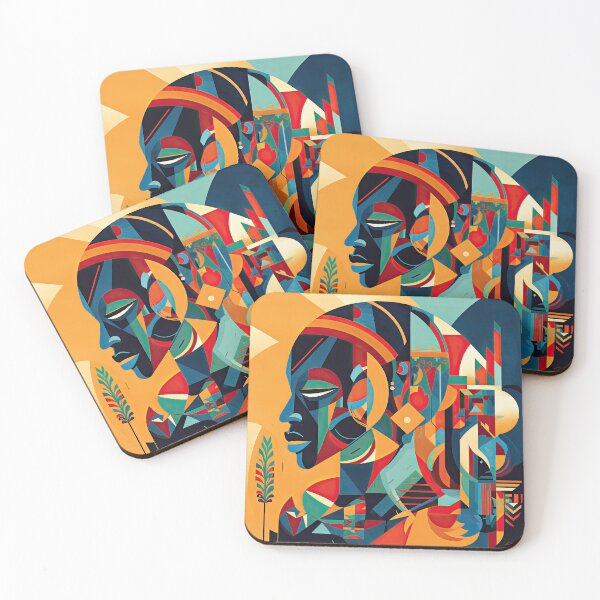 Item preview, African Style Bauhaus Design designed and sold by ArtificialGenes.