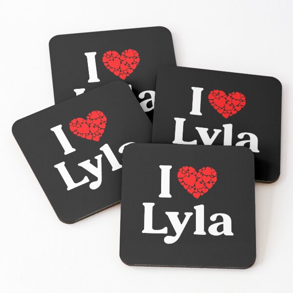 Item preview, Lyla Heart - I Love Lyla designed and sold by MiraclePitts.